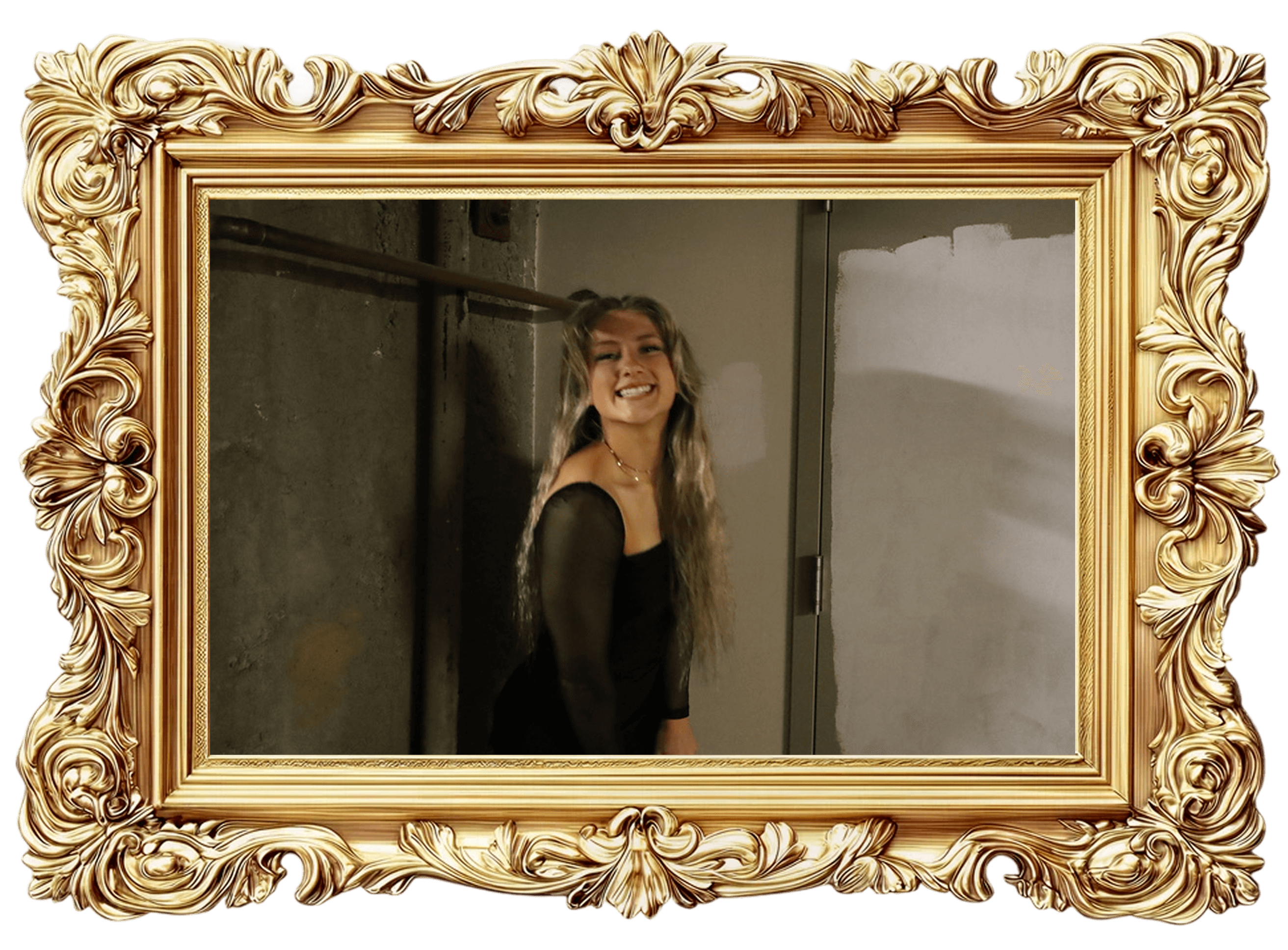 Cambree Bernkopf portrait in gold frame