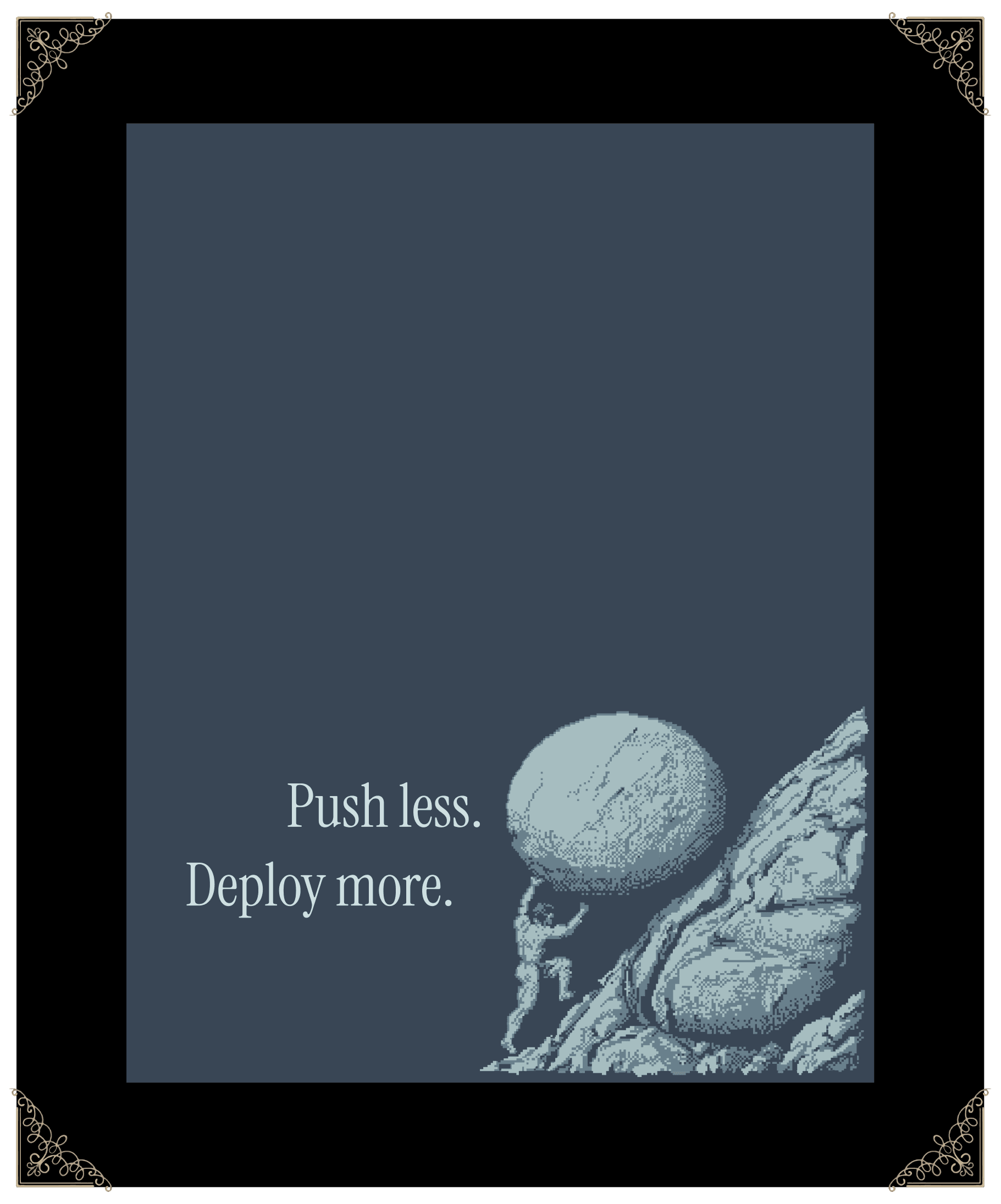 Castari dark interface design