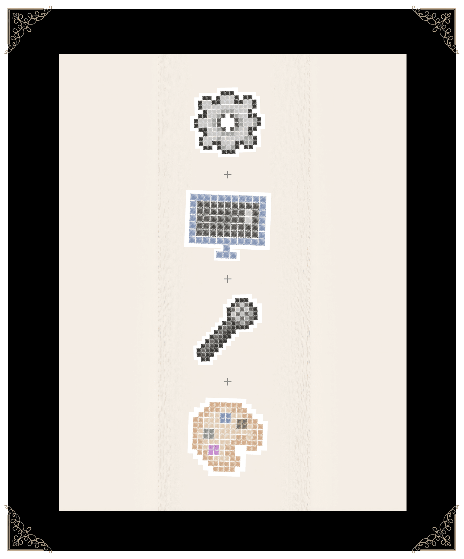 MadeThis geometric pattern and brand elements